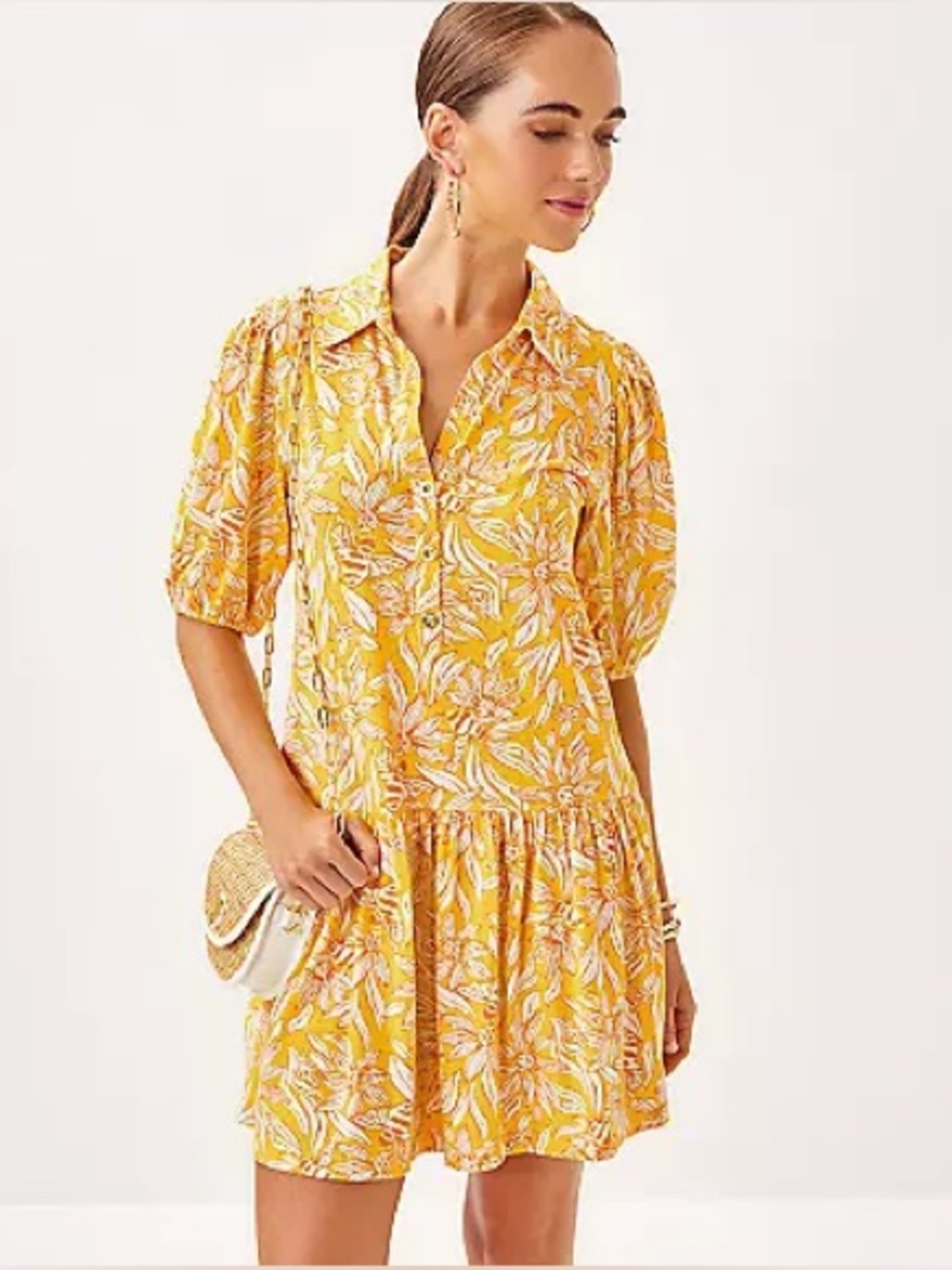 Lilly Pulitzer Bingley dress in Honeycomb Hideaway sz XL